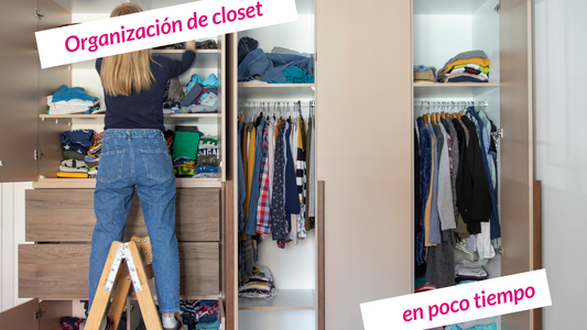 De Caos a Orden: Cómo Organizar Tu Clóset en Poco Tiempo