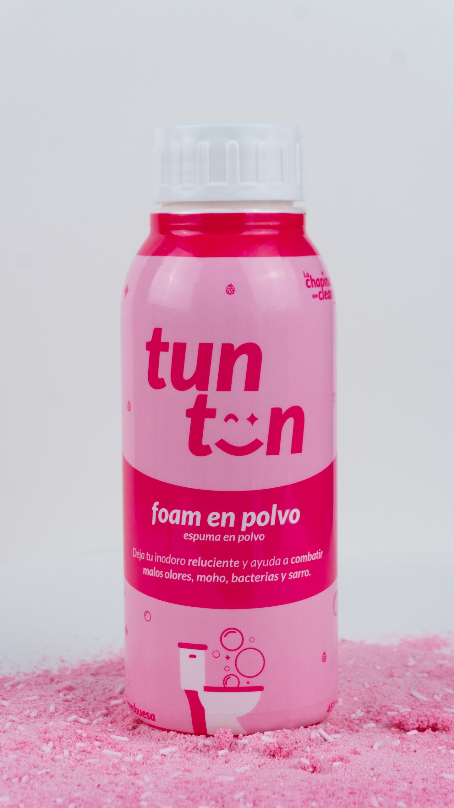 Foam tun tun aroma frambuesa